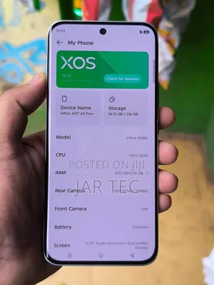New Infinix Hot 60 Pro+ 256 GB White