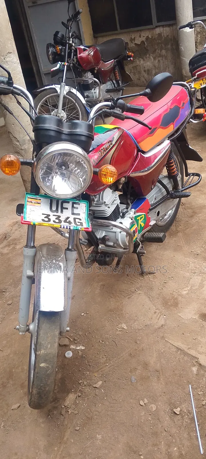 Bajaj Boxer 100 2022 Red