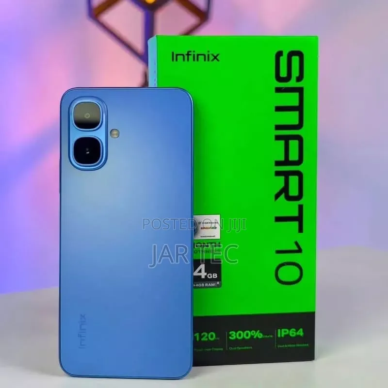 New Infinix Smart 10 128 GB Blue