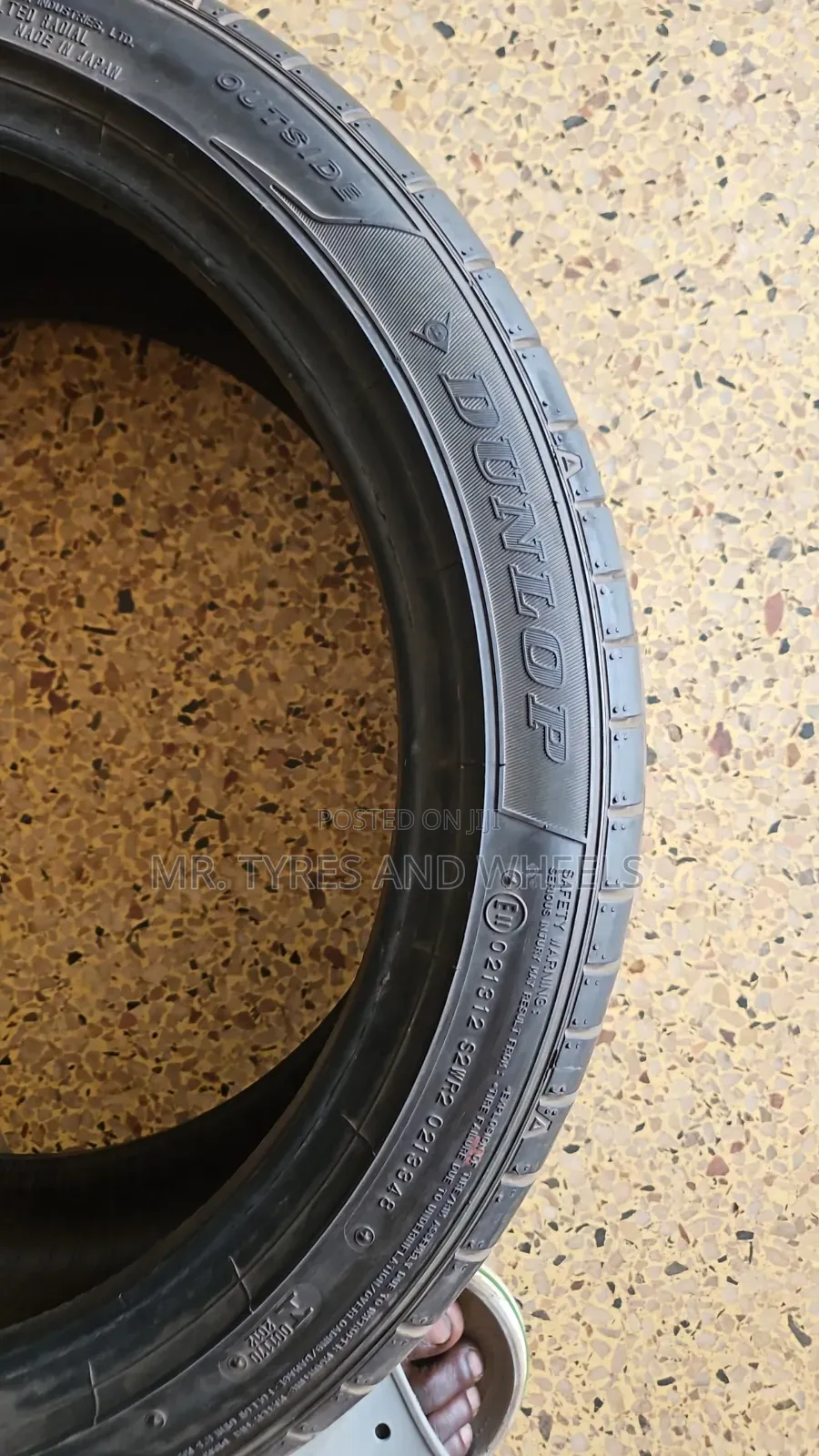 205 45 R17 Dunlop Tires Used but Still Gd Tires Contact Us for Deliver