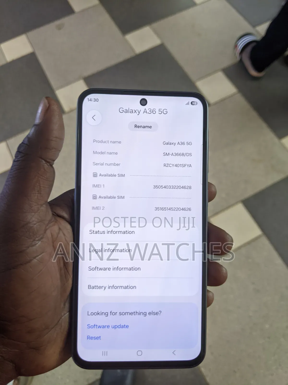 Samsung Galaxy A36 256 GB Blue