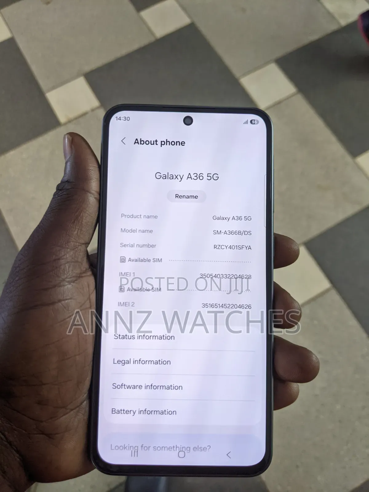 Samsung Galaxy A36 256 GB Blue