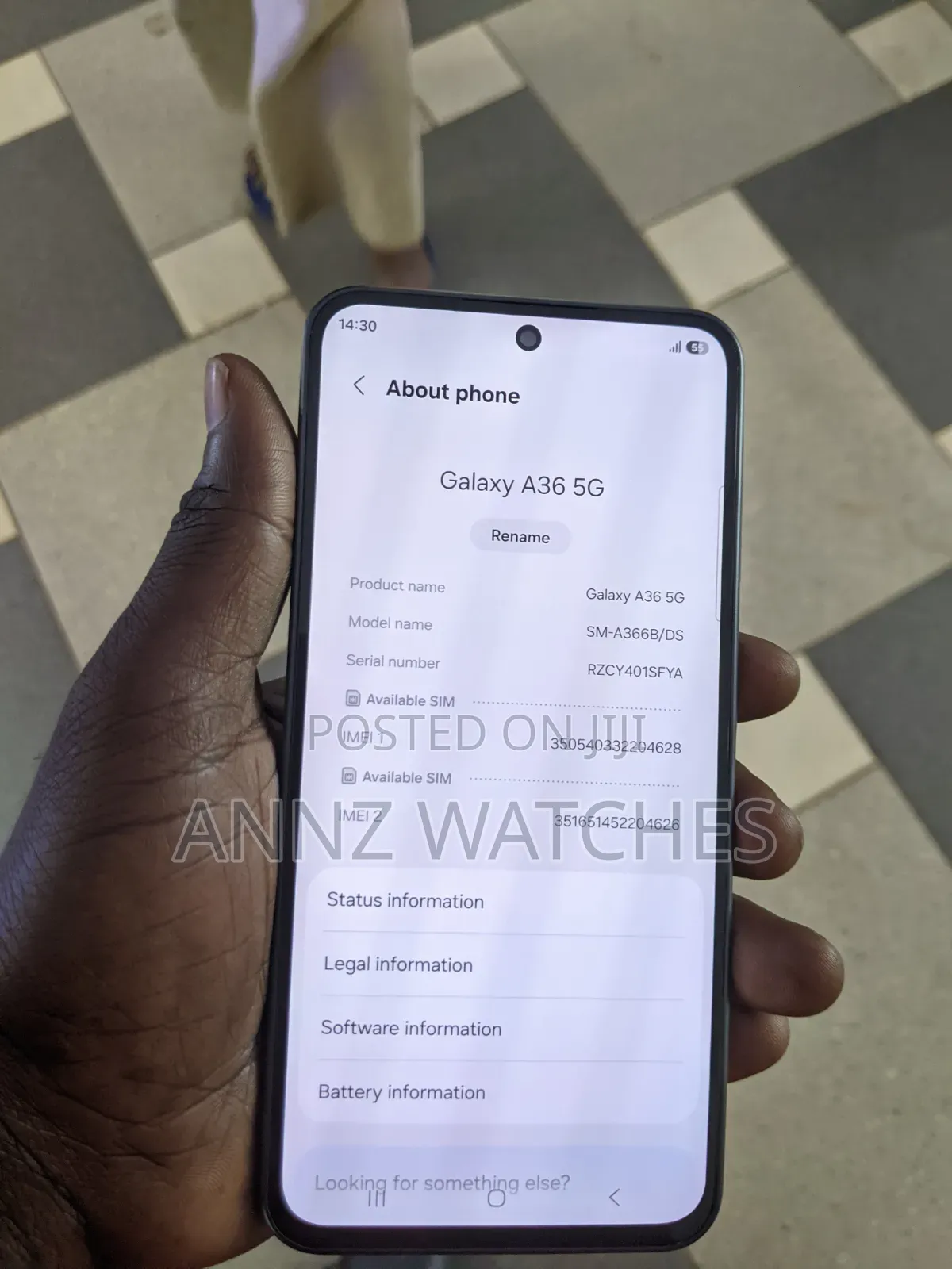 Samsung Galaxy A36 256 GB Blue