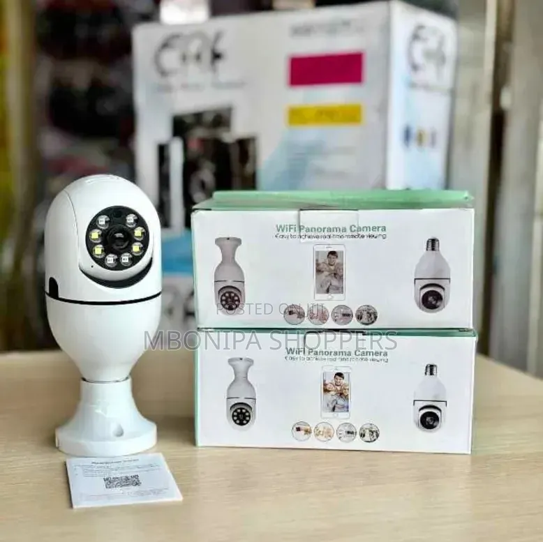 Light Bulb Camera, 2.4GHz 5G 1080P E27 Light Bulb
