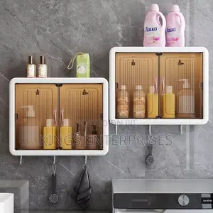 Adhesive Wall Mounted Bathroom Organizer