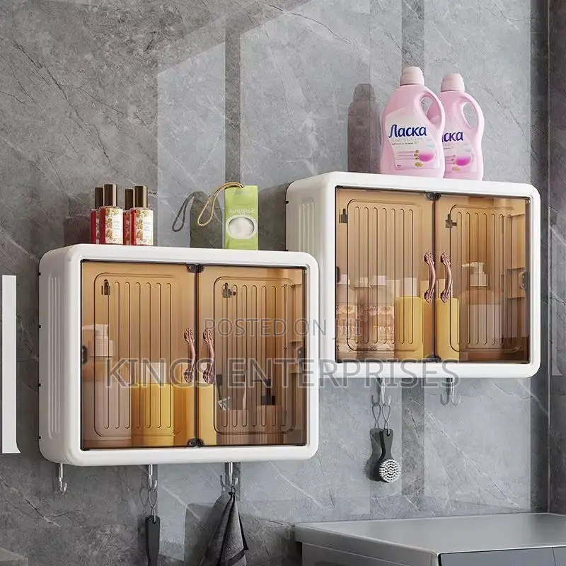 Adhesive Wall Mounted Bathroom Organizer