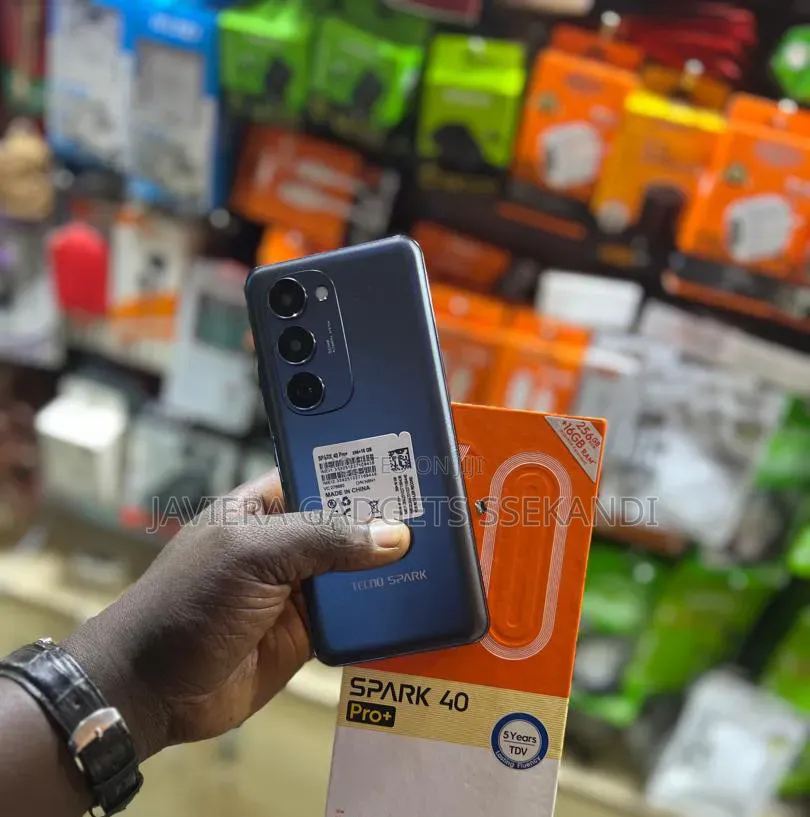 New Tecno Spark 40 Pro+ 256 GB Black