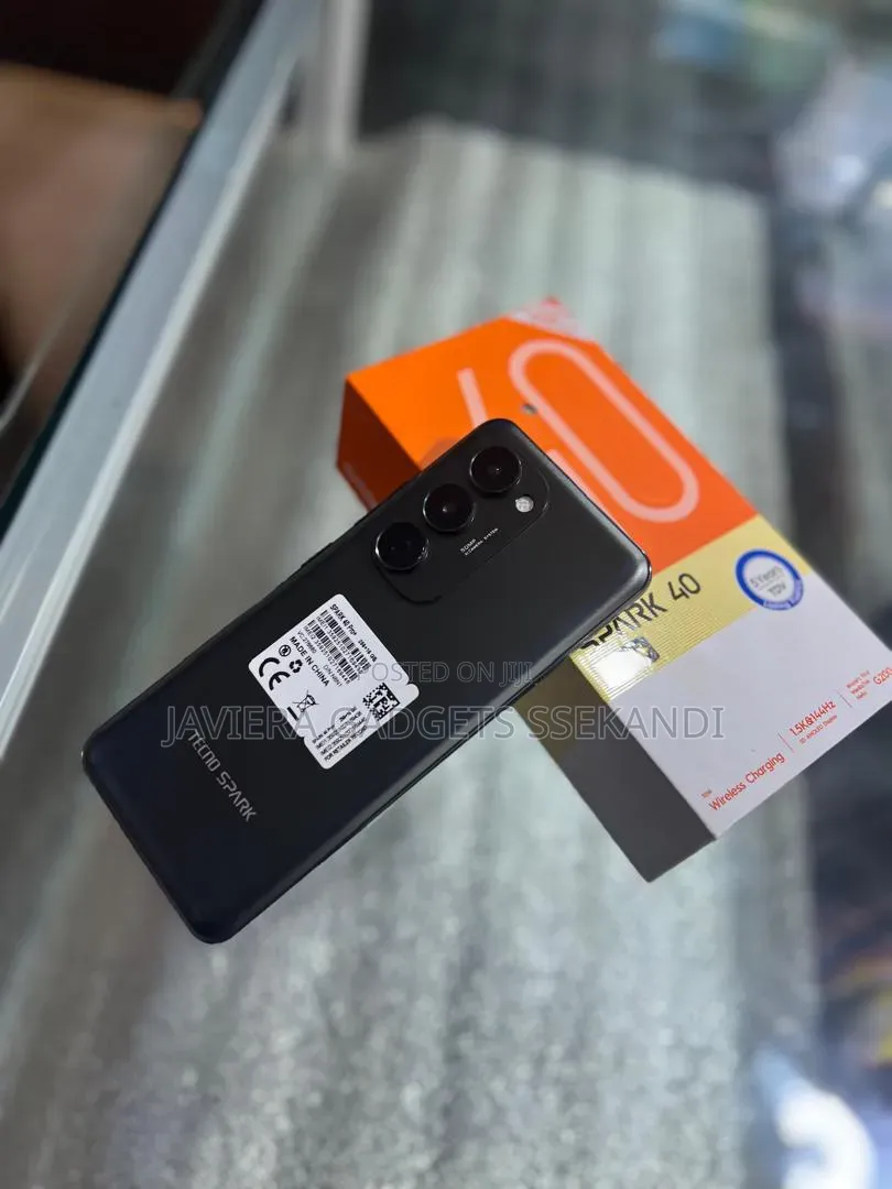 New Tecno Spark 40 Pro+ 256 GB Black