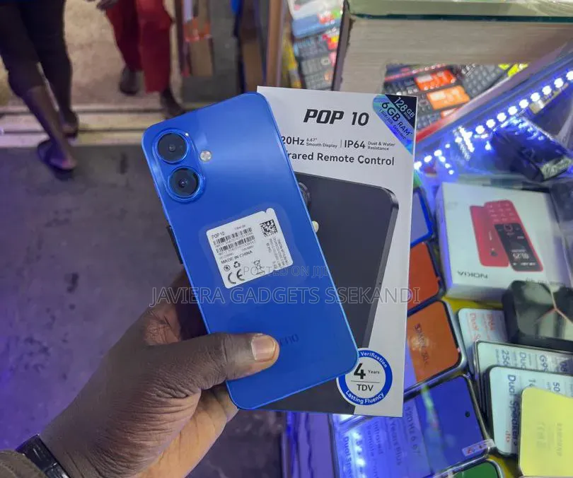 New Tecno Pop 10 128 GB Blue
