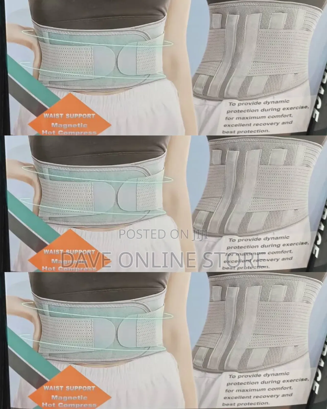 Waist Protective Belt and Lumbar Support Brace