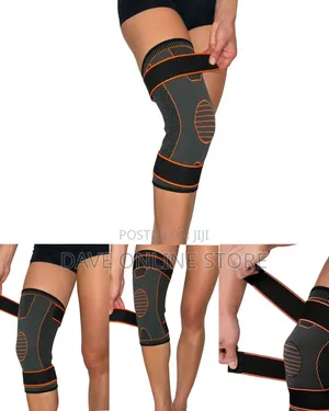 An Adjustable Compression Knee Sleeve