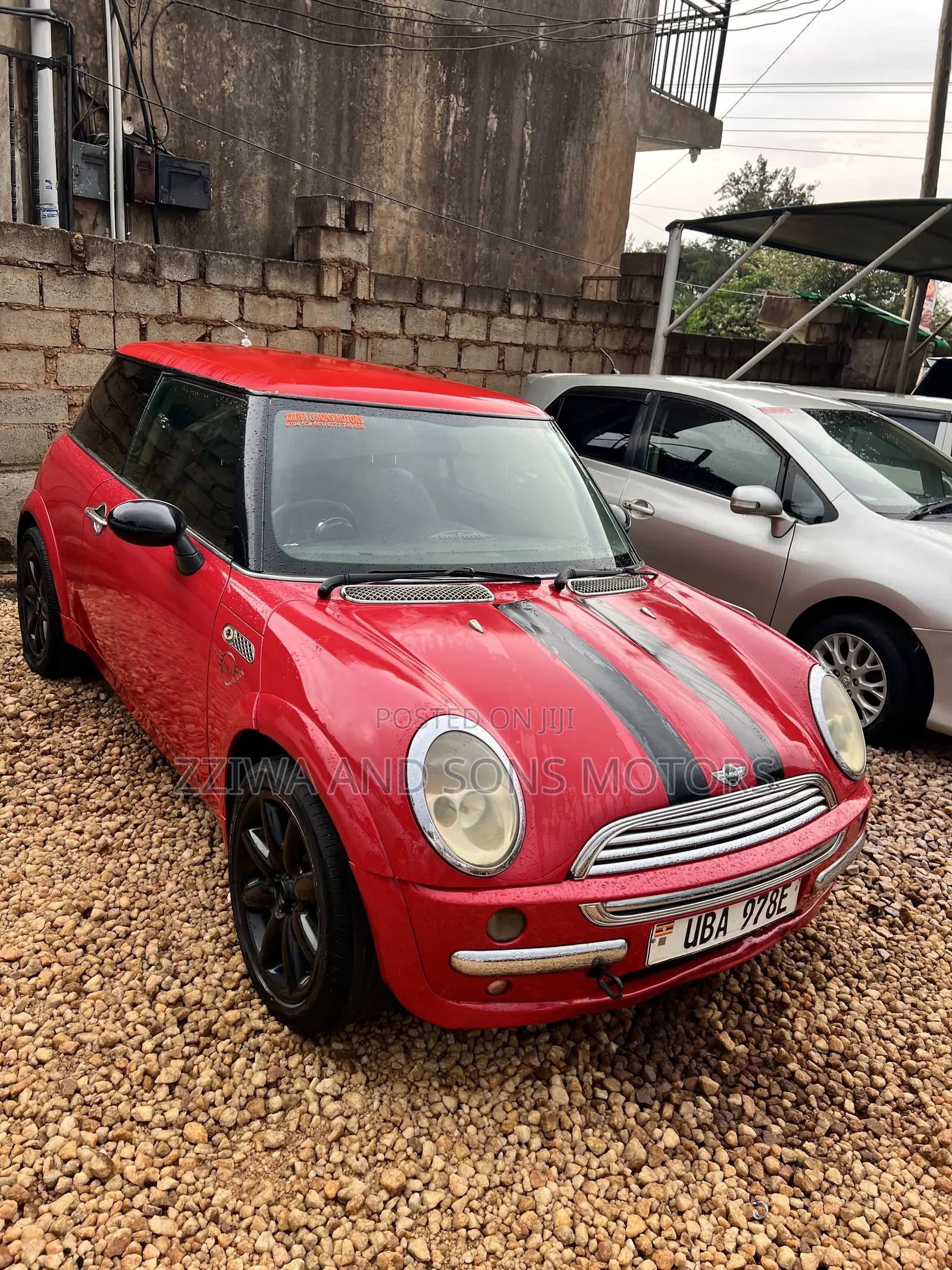 Mini Cooper Convertible 2005 Red