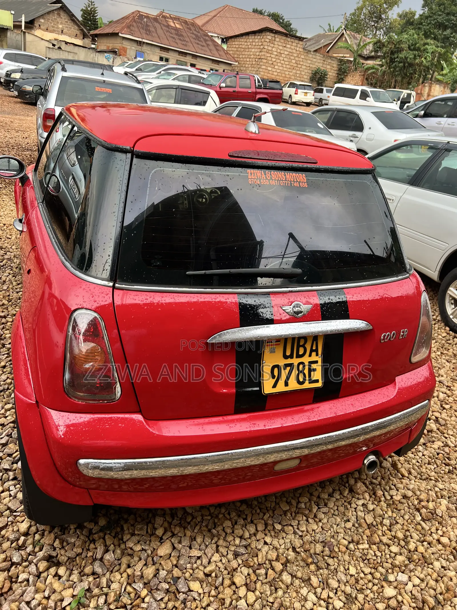 Mini Cooper Convertible 2005 Red