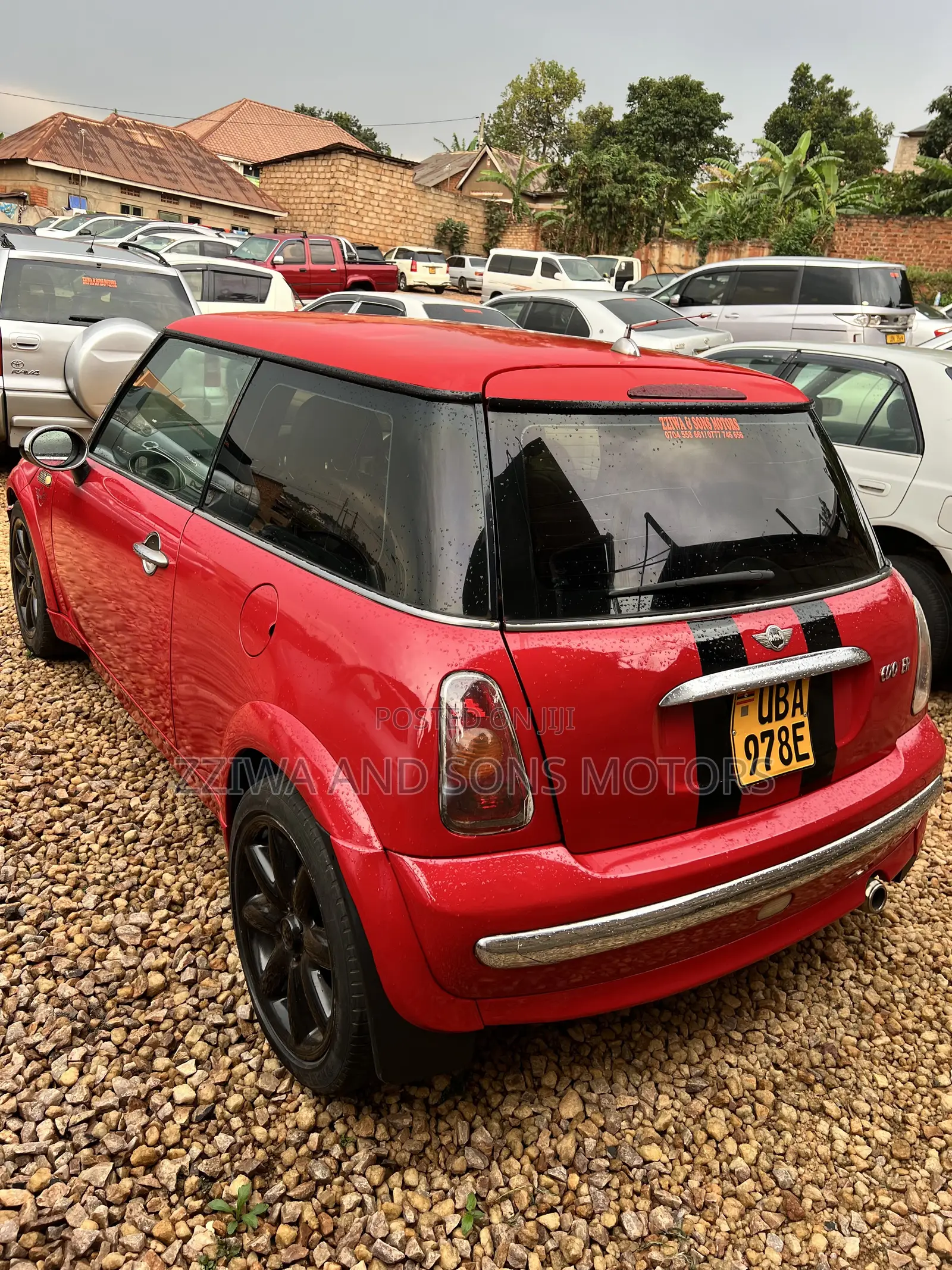 Mini Cooper Convertible 2005 Red