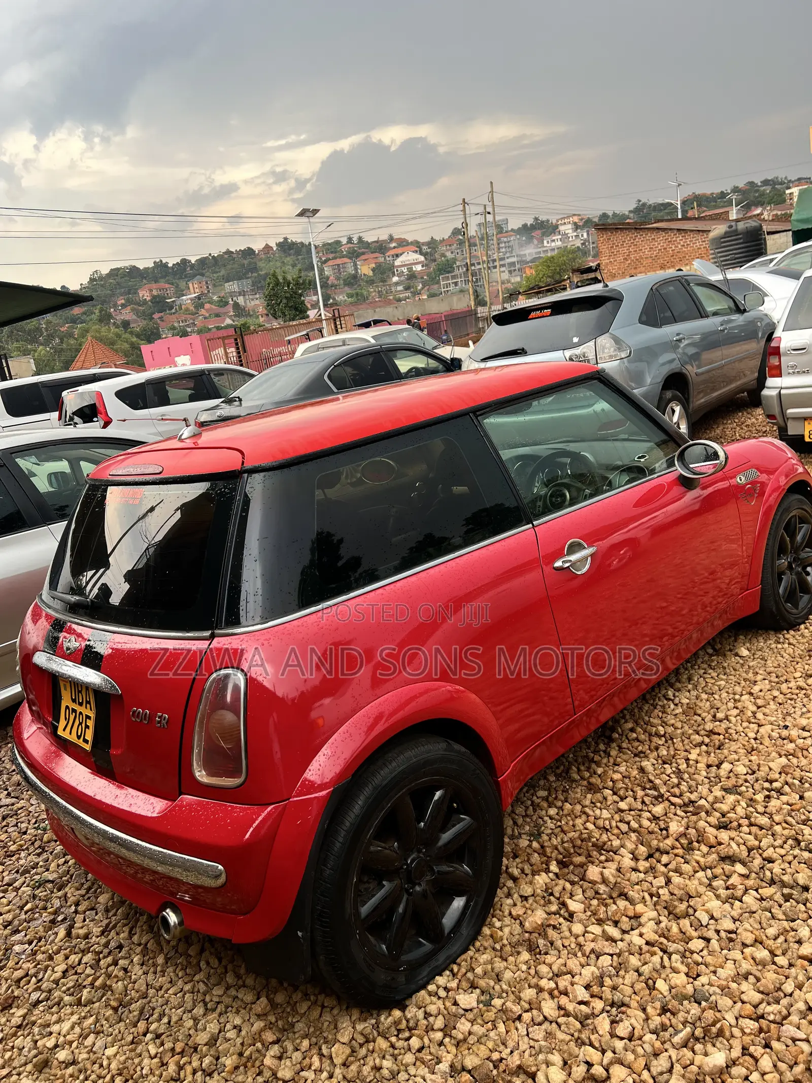 Mini Cooper Convertible 2005 Red