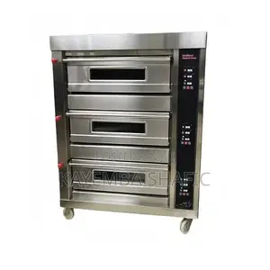 3-Deck 6-Tray Commercial Electric Baking Oven - Stainless Steel