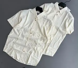 Shortsleeved Linen Shirts for Men