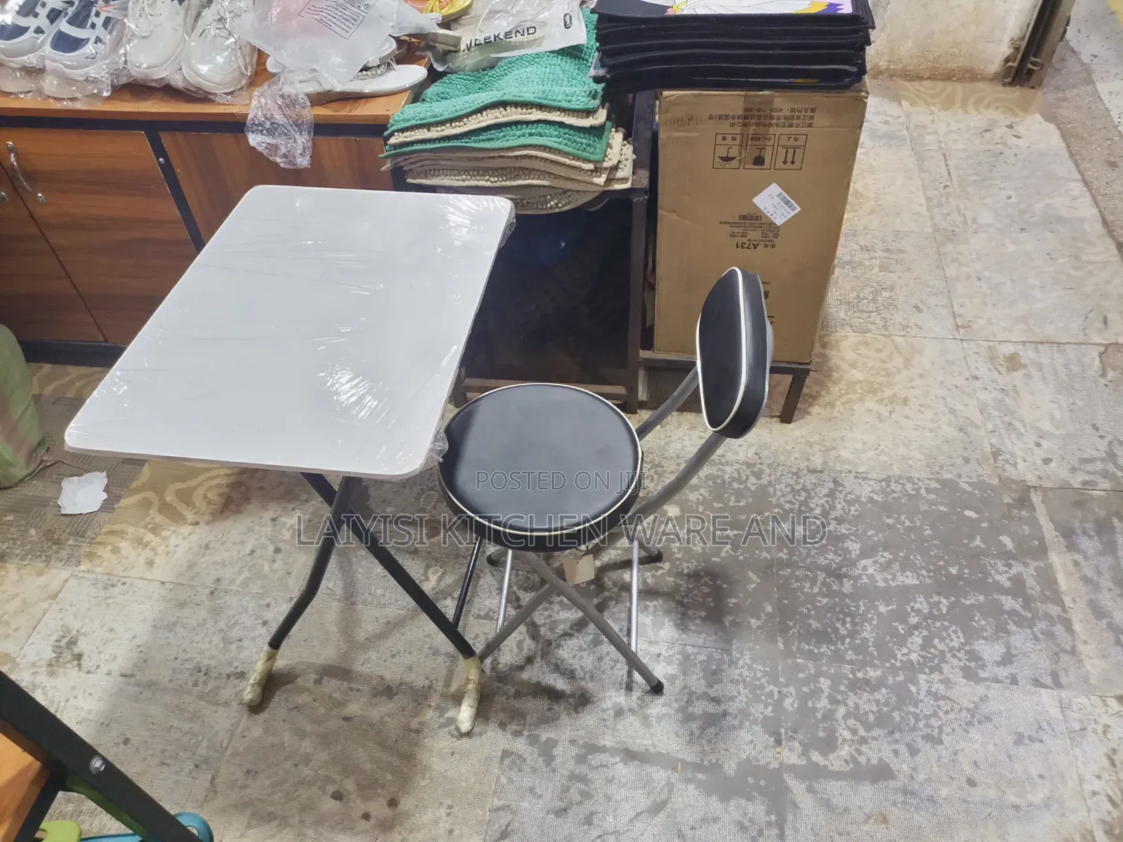 Elegant Heavy-Duty Reading Table Chair Set