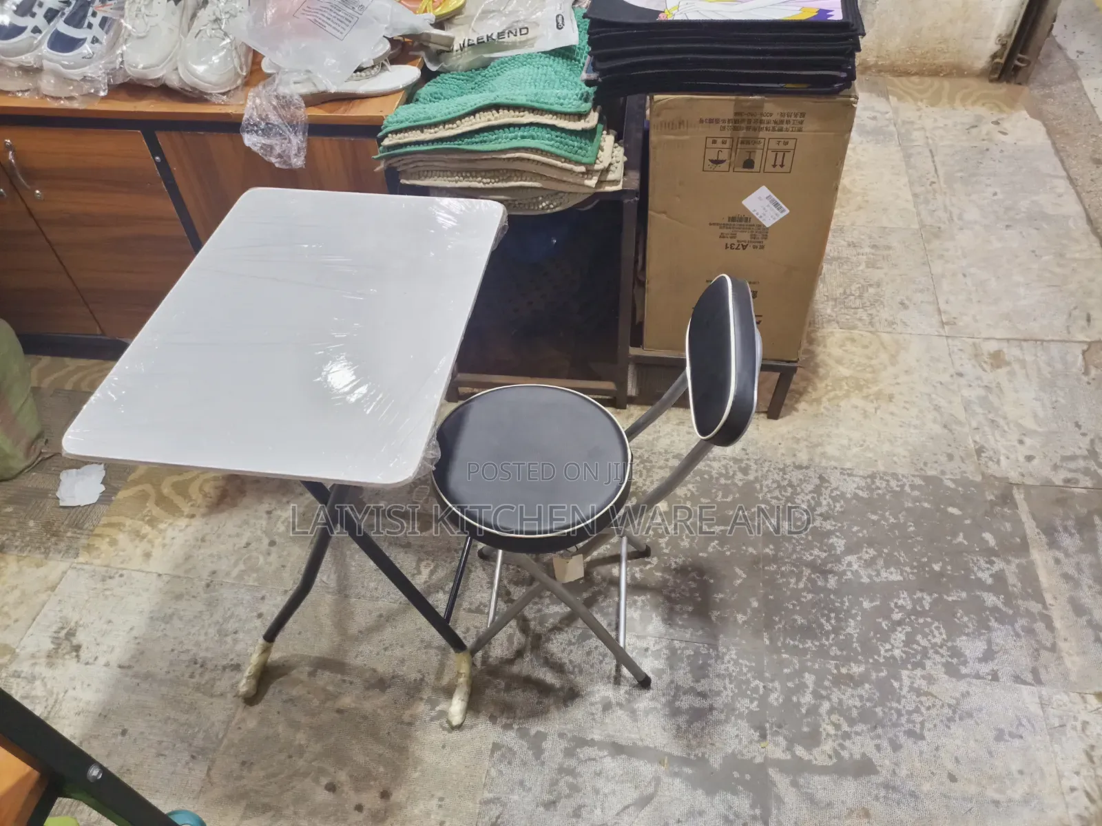 Elegant Heavy-Duty Reading Table Chair Set