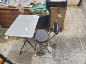 Elegant Heavy-Duty Reading Table Chair Set