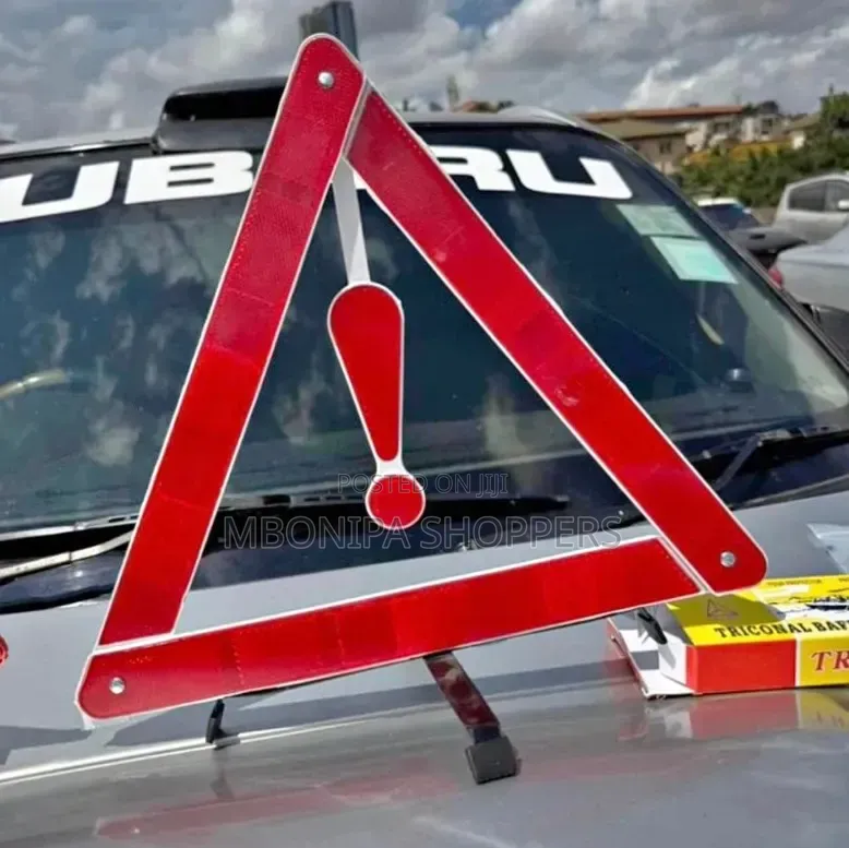 Emergency Reflective Warning Triangle for Vehicles Foldable