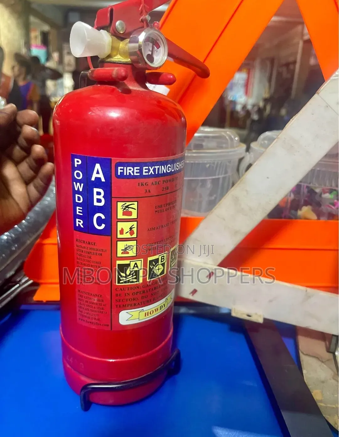 1Kg Dry Chemical Powder Fire (DCP/ABC) Extinguisher