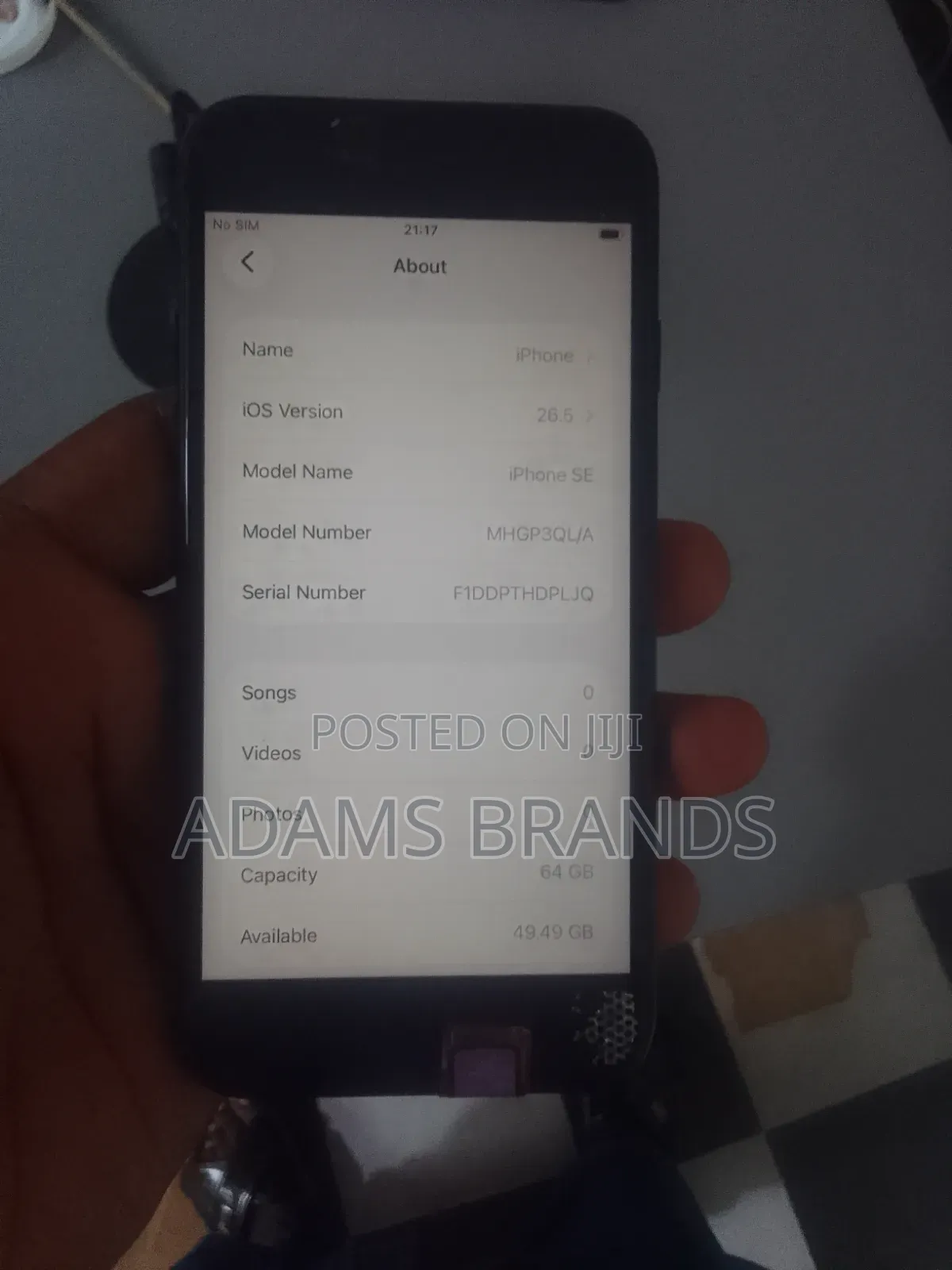 Apple iPhone SE (2020) 64 GB Black