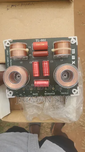 Max 3-Way Passive Speaker Crossover Network (Frequency Divider)