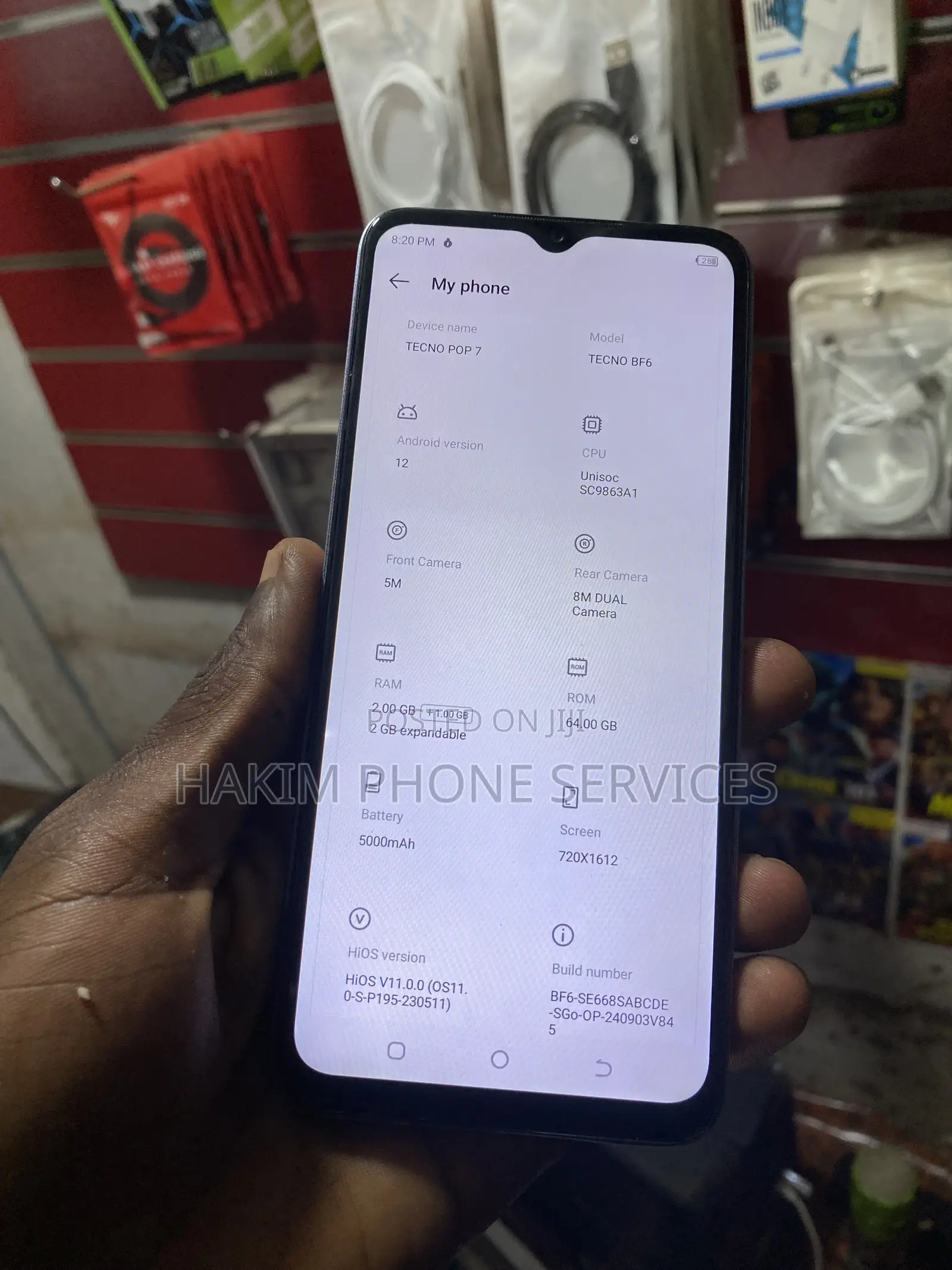 Tecno Pop 7 64 GB Purple
