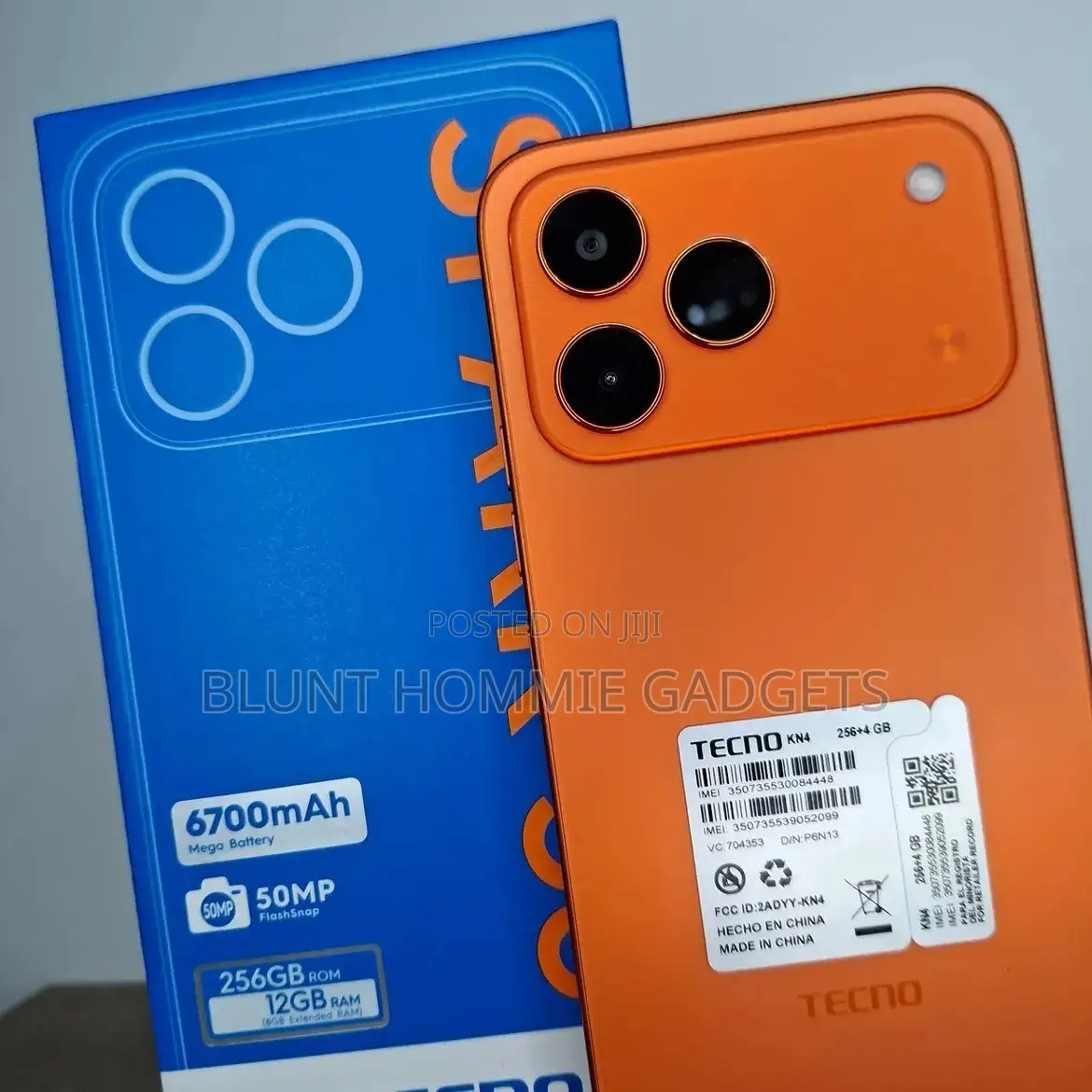 New Tecno Spark 50 128 GB Orange