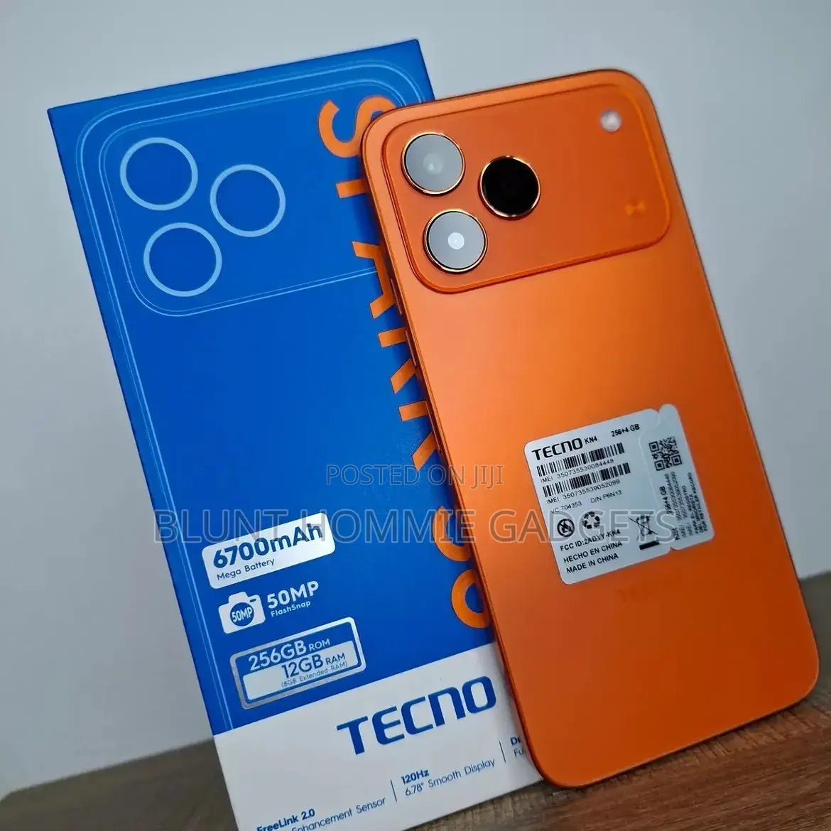 New Tecno Spark 50 128 GB Orange