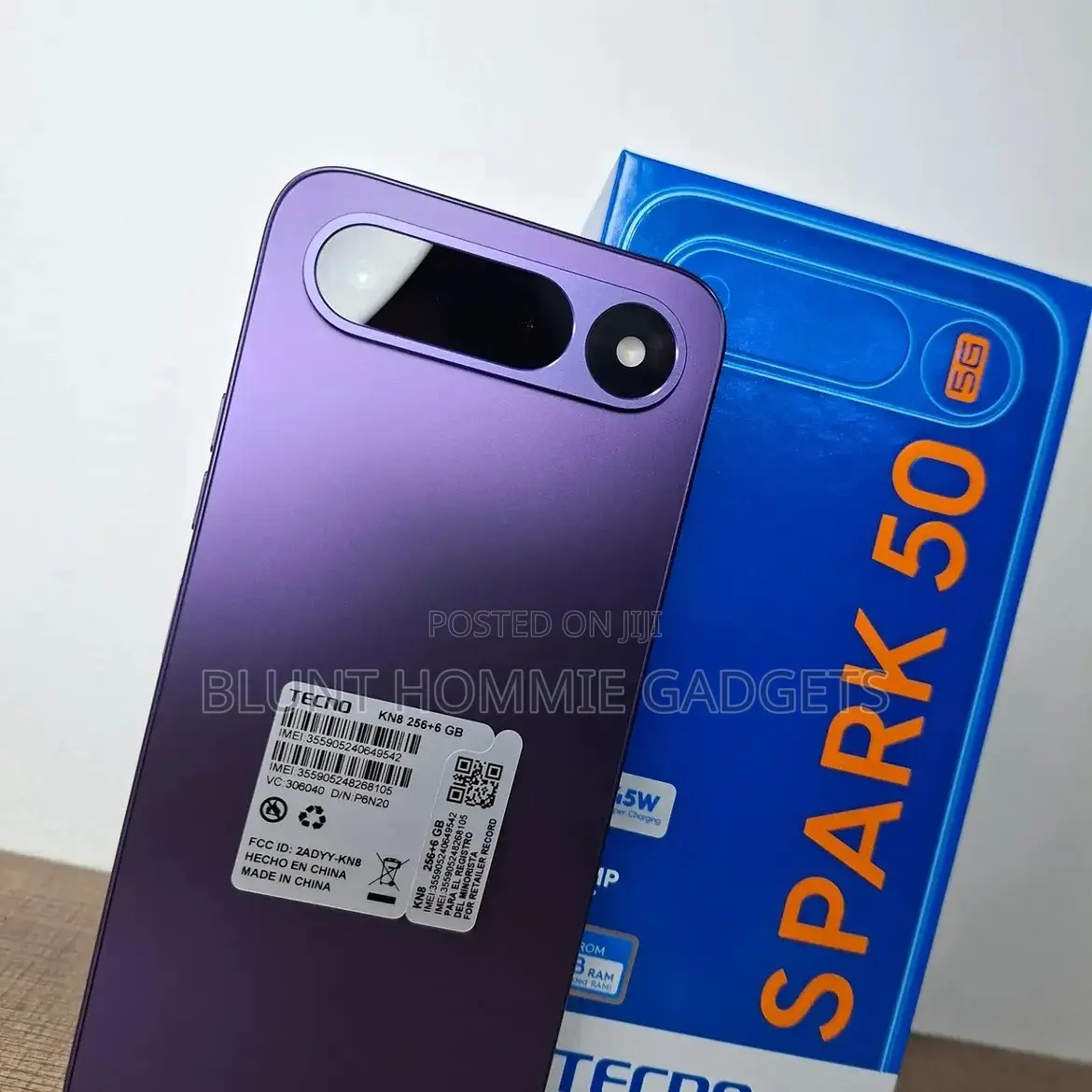 New Tecno Spark 50 5G 256 GB