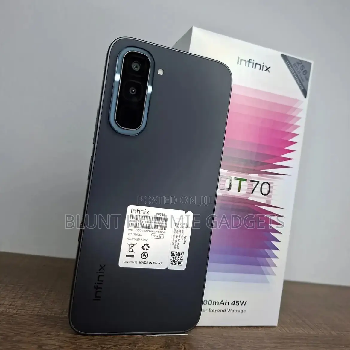 New Infinix Hot 70 256 GB