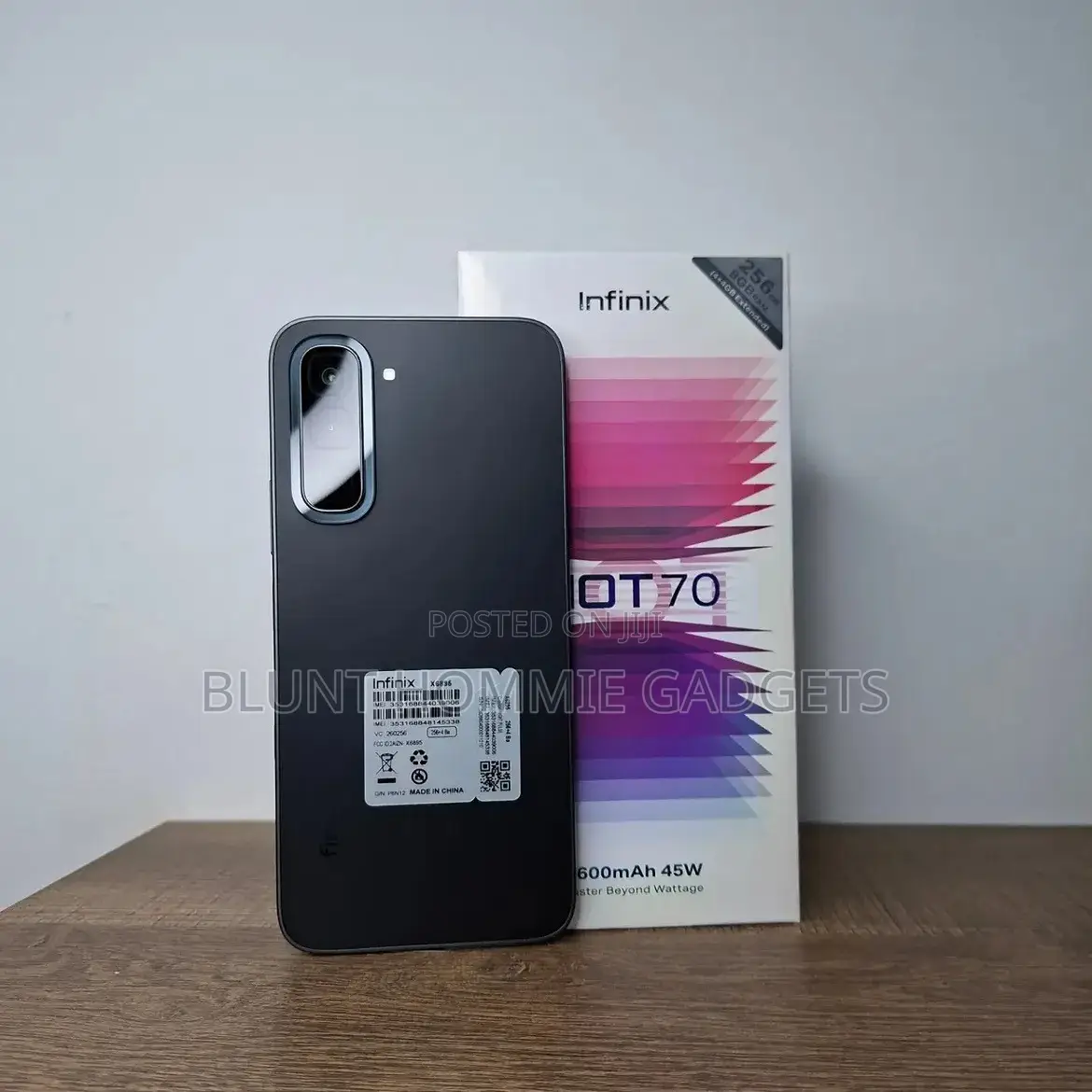 New Infinix Hot 70 256 GB