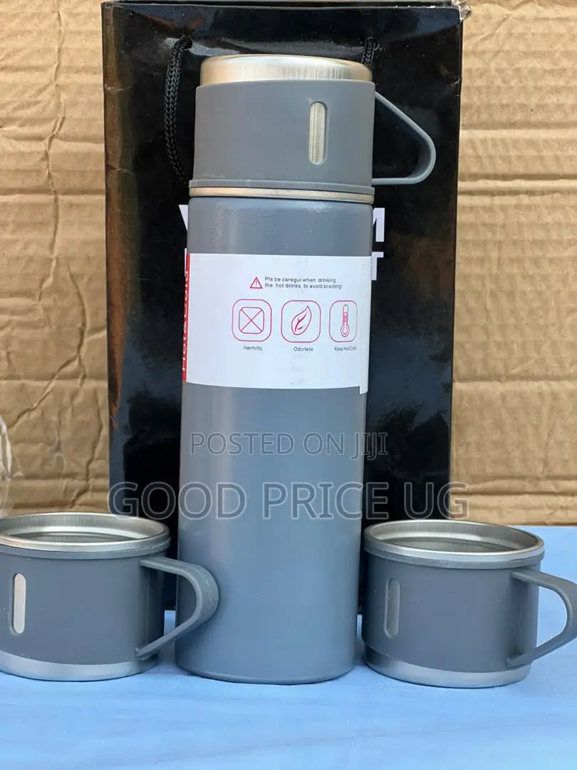 500ml Stainless Steel Vacuum Flask Set