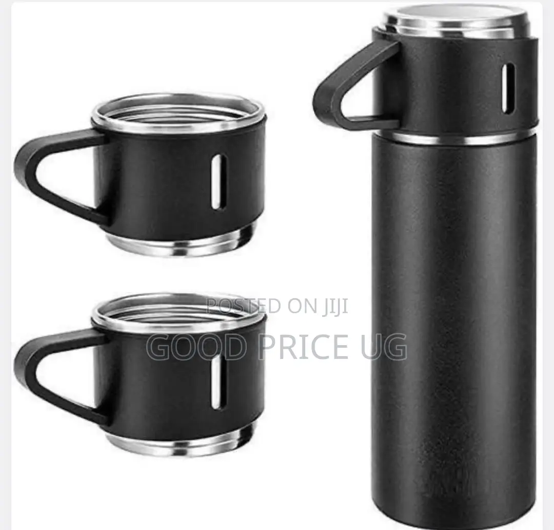 500ml Black Stainless Steel Vacuum Insulated Thermal Flask