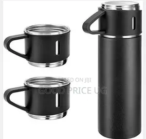 500ml Black Stainless Steel Vacuum Insulated Thermal Flask