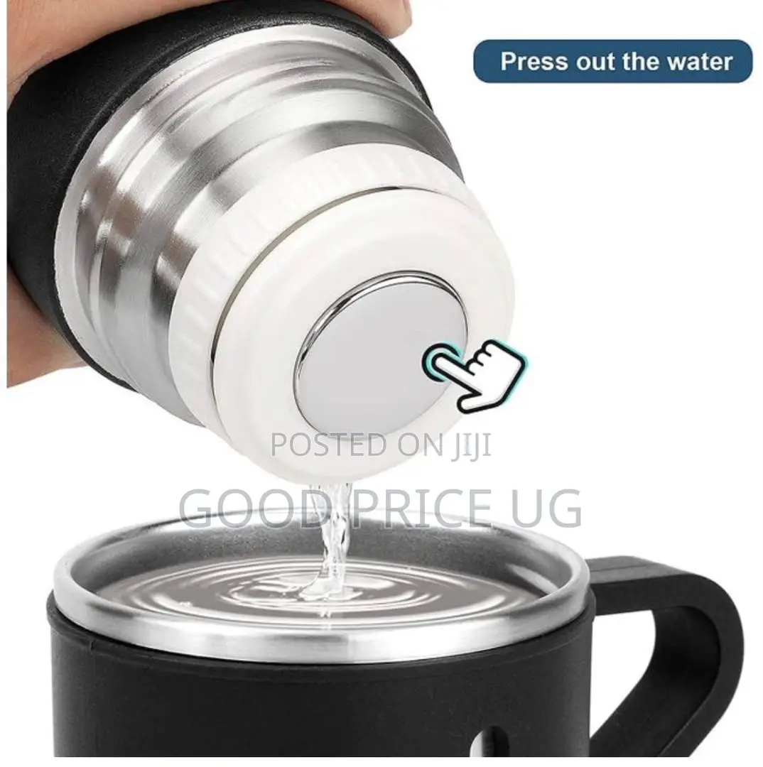 500ml Black Stainless Steel Vacuum Insulated Thermal Flask