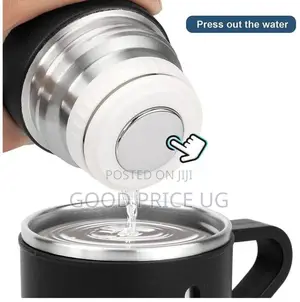 500ml Black Stainless Steel Vacuum Insulated Thermal Flask