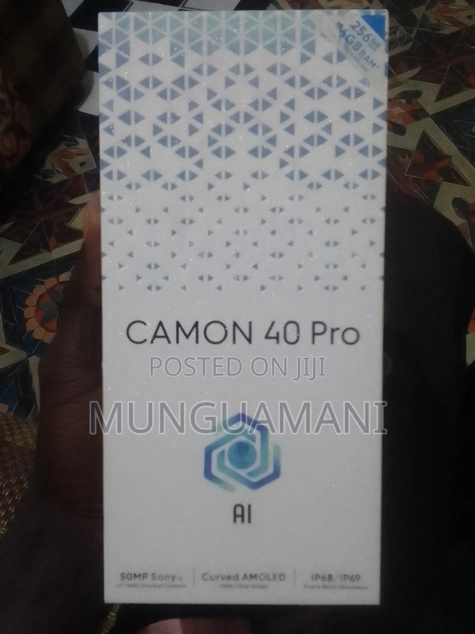 New Tecno Camon 40 256 GB Blue