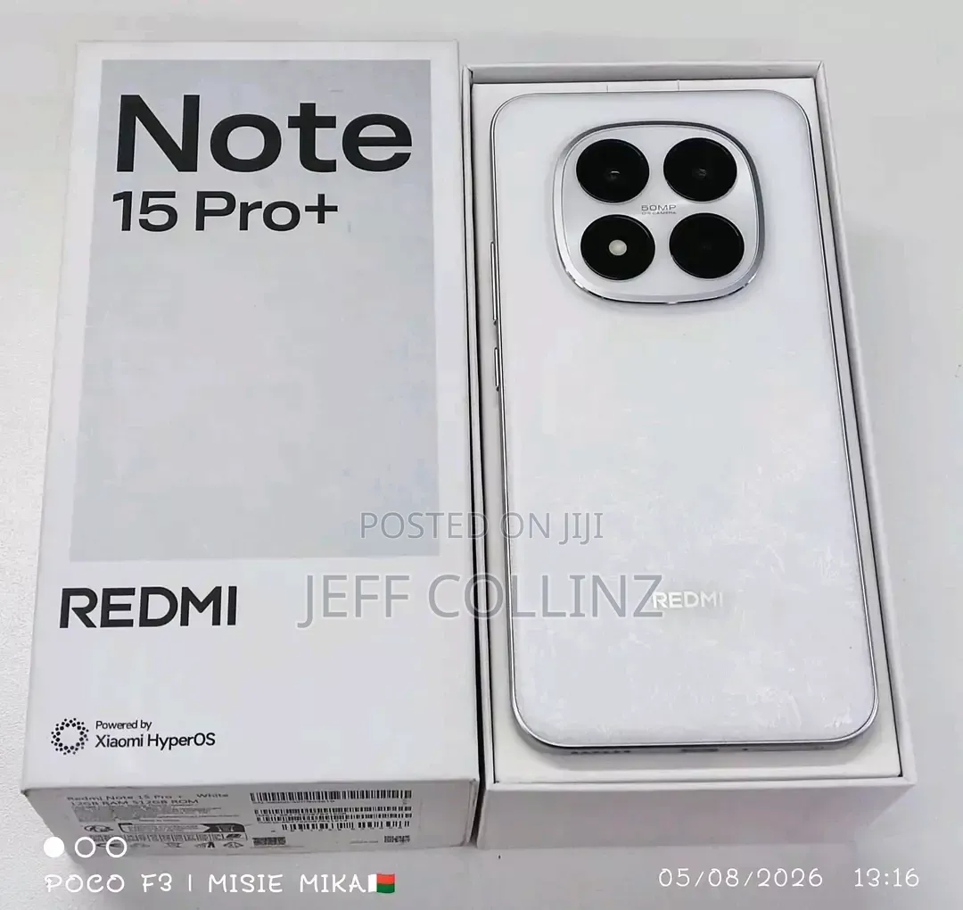 New Xiaomi Redmi Note 15 Pro+ 512 GB Silver
