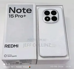 New Xiaomi Redmi Note 15 Pro+ 512 GB Silver