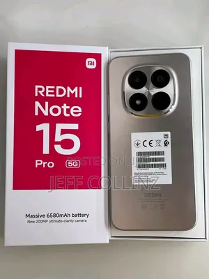 New Xiaomi Redmi Note 15 Pro 512 GB Gold