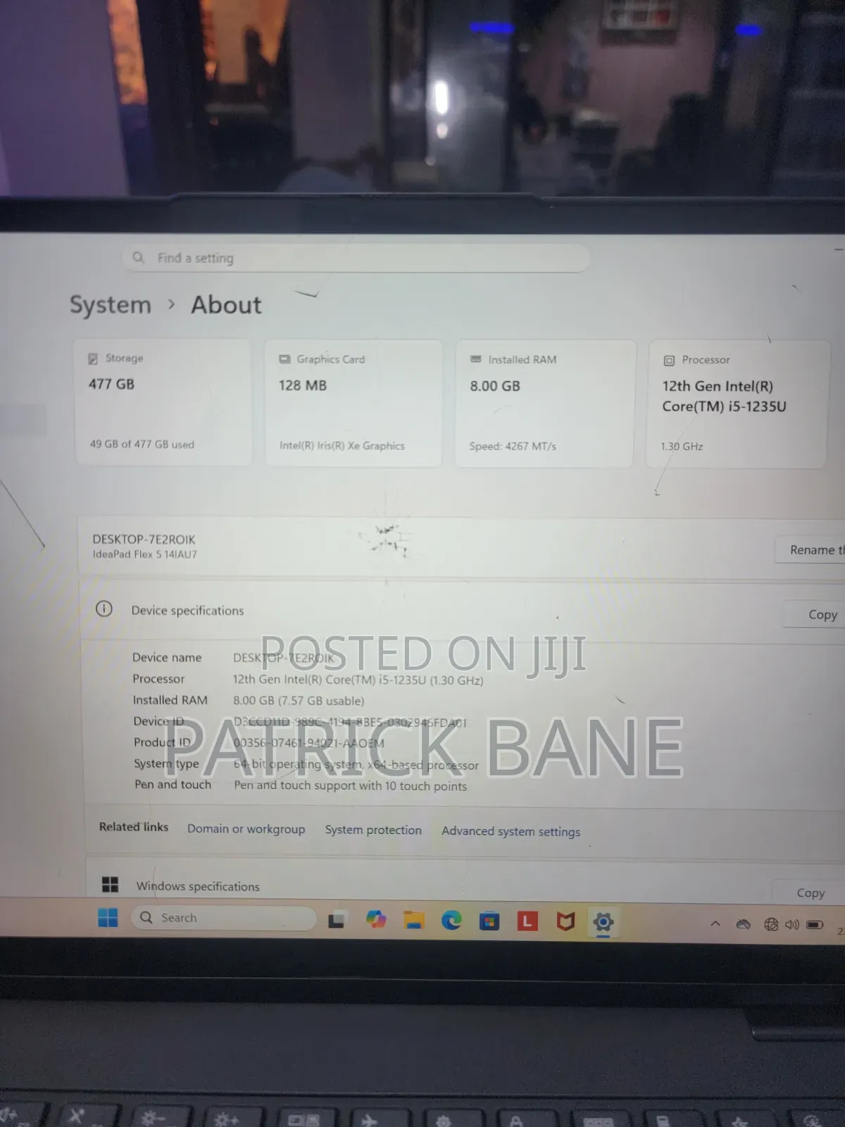 Laptop Lenovo IdeaPad Flex 14 8GB Intel Core i5 SSD 512GB