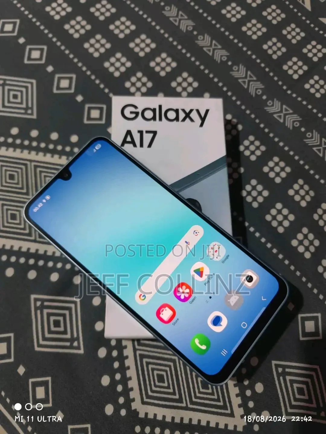 New Samsung Galaxy A17 5G 256 GB Blue