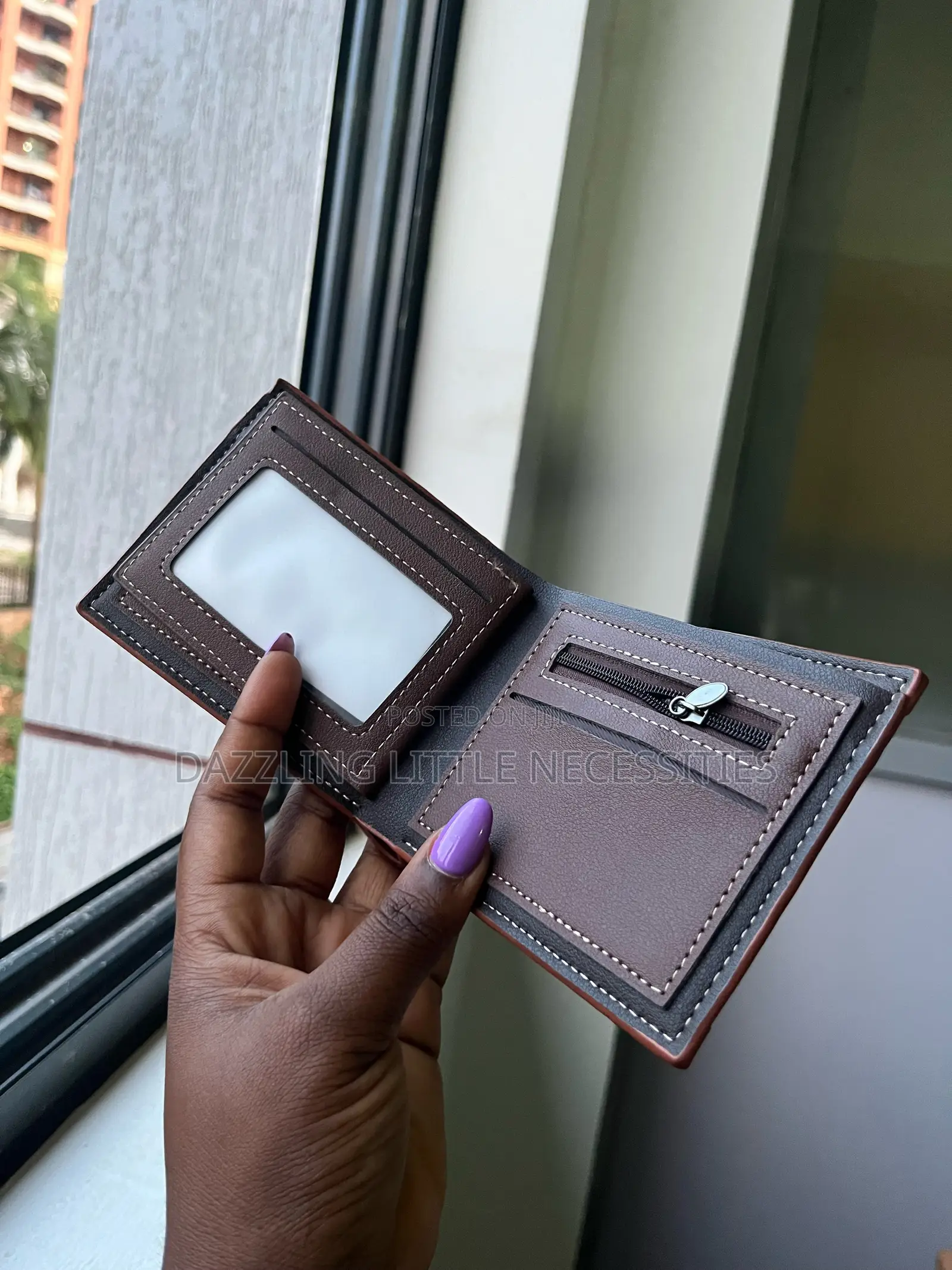 King Dushi Vintage Brown Wallet for Men