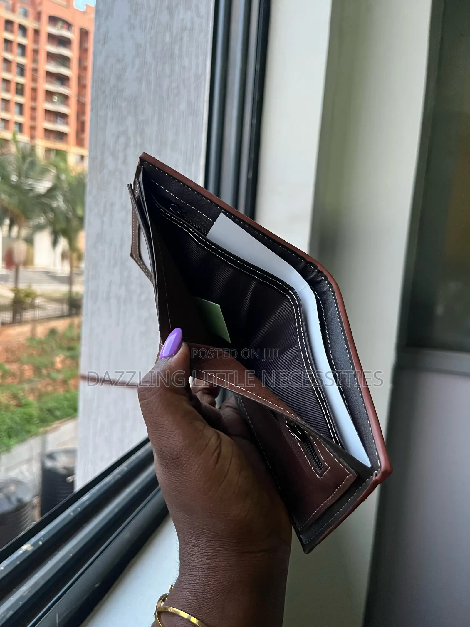 King Dushi Vintage Brown Wallet for Men