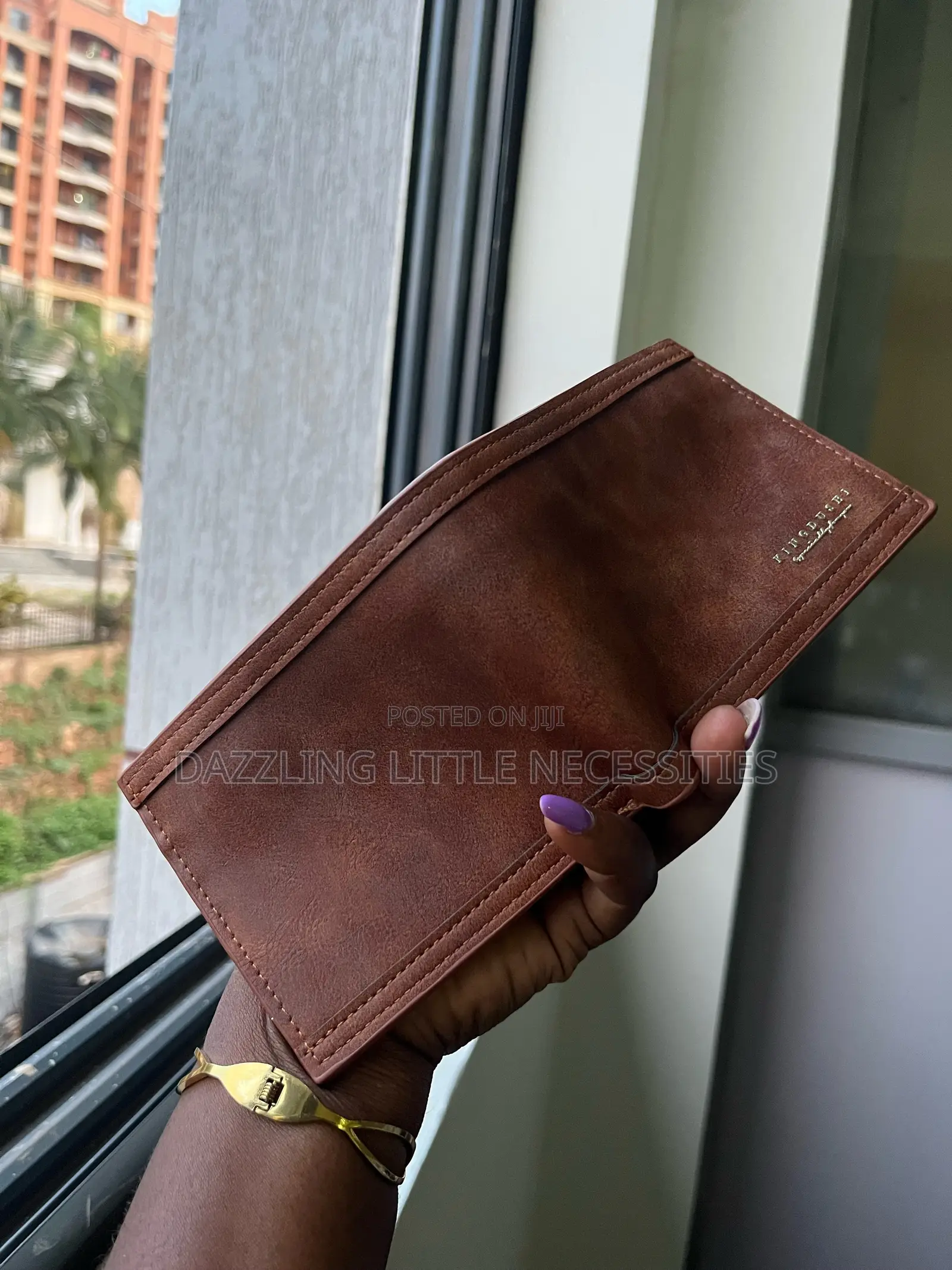 King Dushi Vintage Brown Wallet for Men