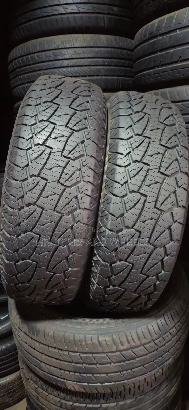215 70 R16 Kapsin a/T Used but Still Gd Tires From China Bt in E Gd B
