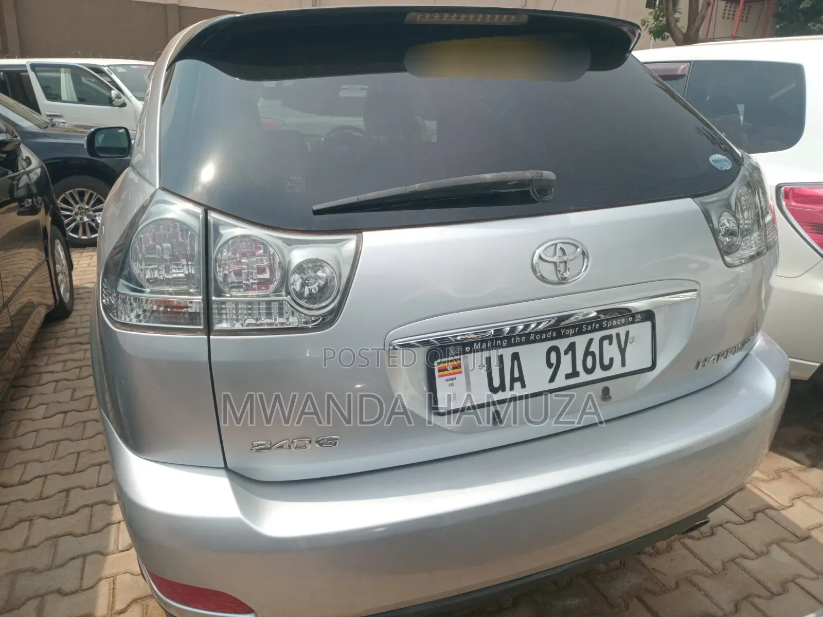 Toyota Harrier 2012 Silver